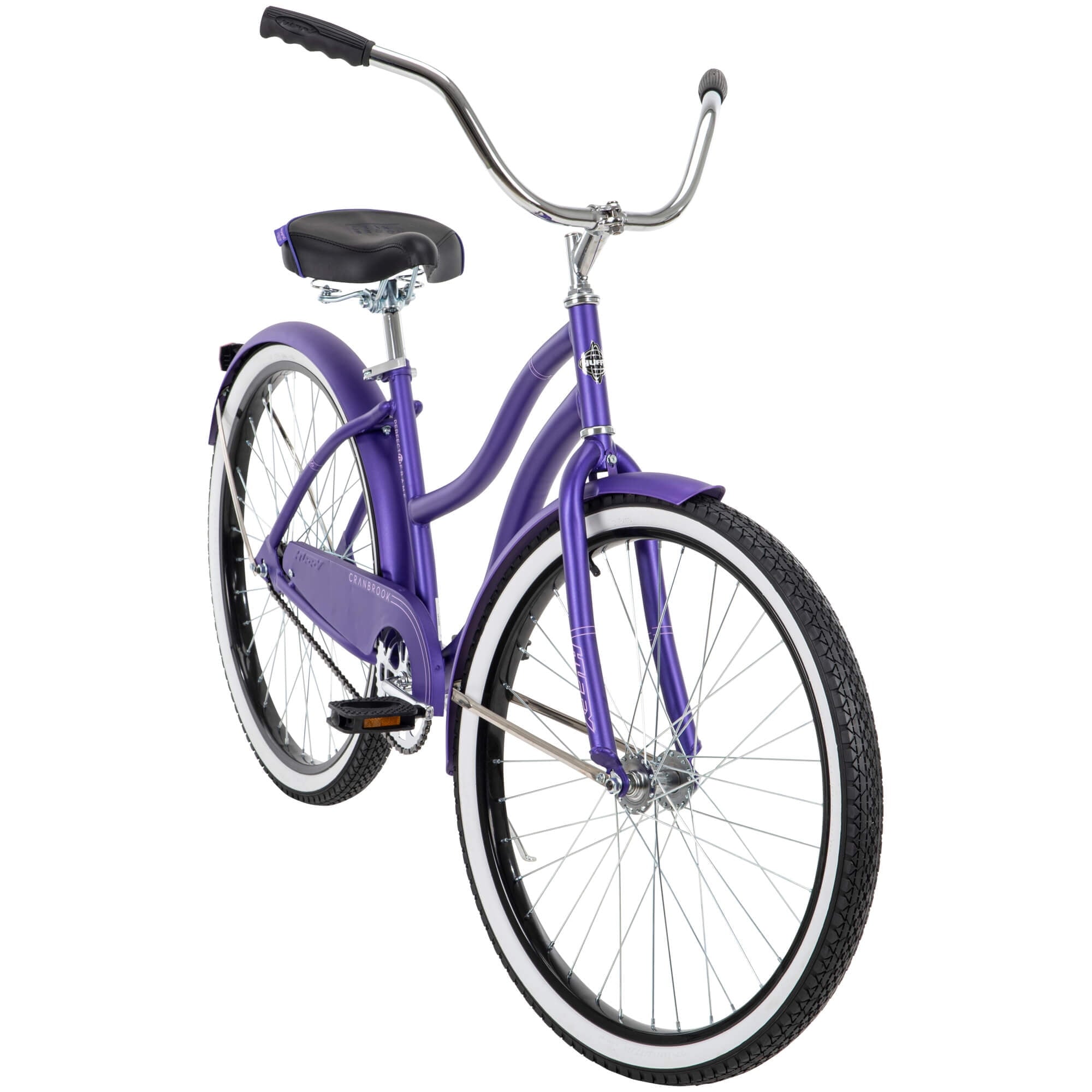 Huffy 26" Cranbrook Women's Beach Cruiser Bike, Purple